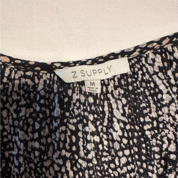 Z Supply Mina Mini Women’s Dress In Blurred Lines Size M - Picture 12 of 12